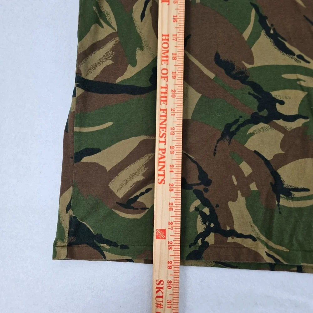 Polo Ralph Lauren Men's XL Green Surplus Camo Pocket T Shirt Custom Slim Fit
